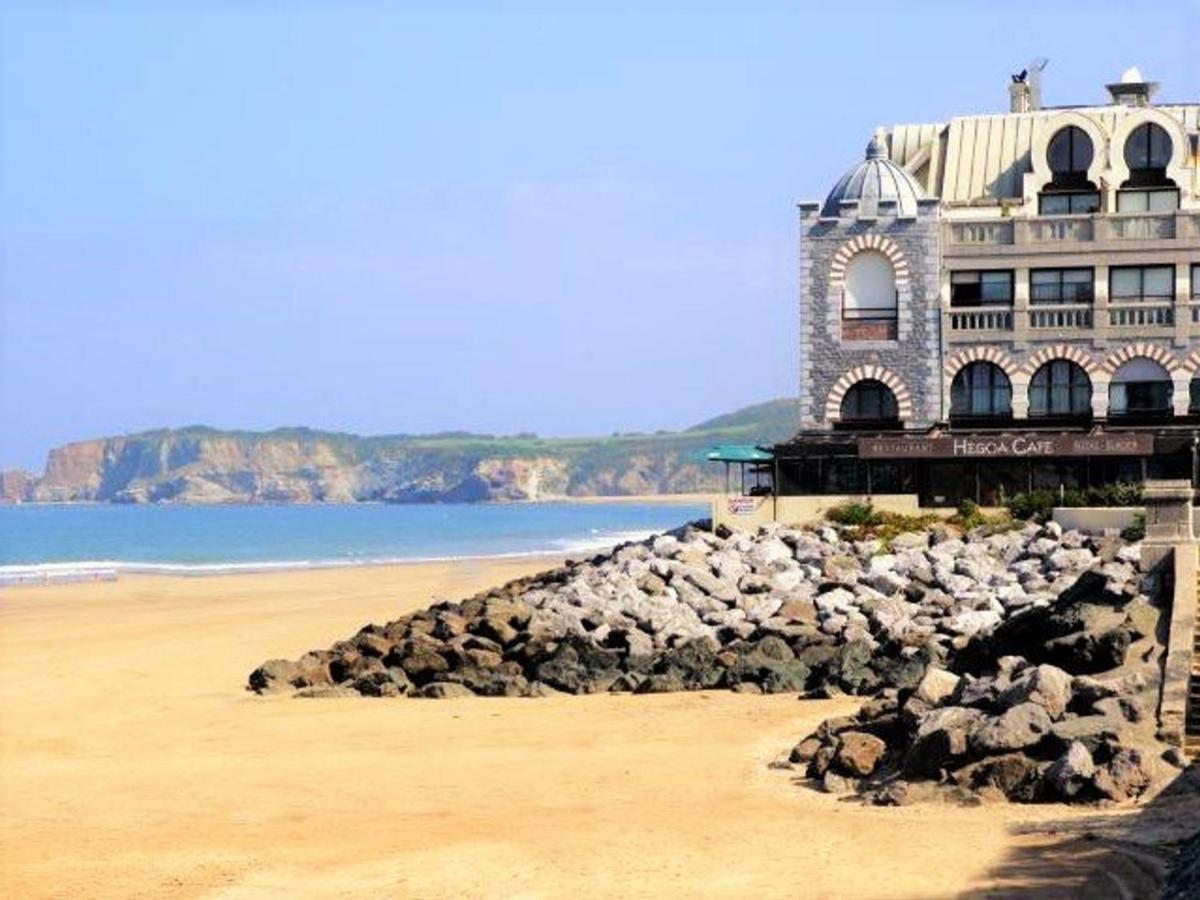 Appartement Rustique Face A La Mer A Hendaye Avec Balcon - Fr-1-2-294 Bagian luar foto