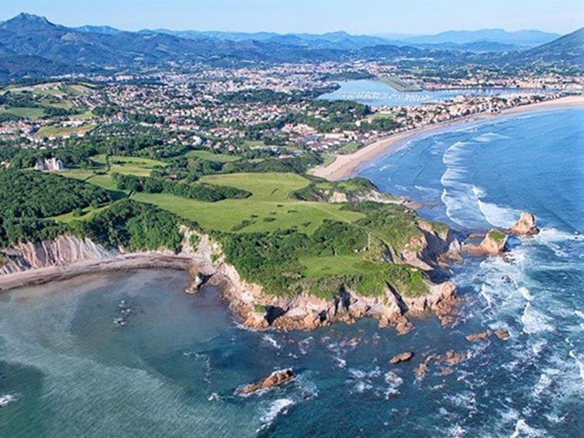 Appartement Rustique Face A La Mer A Hendaye Avec Balcon - Fr-1-2-294 Bagian luar foto